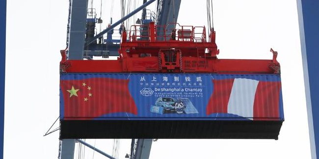 海运物流新引擎，，，开港仅三个月货物吞吐额突破2.92亿美元