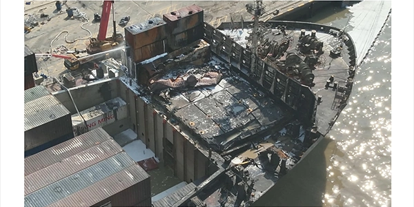 宁波舟山港集装箱货轮火灾爆炸事故视察报告宣布！